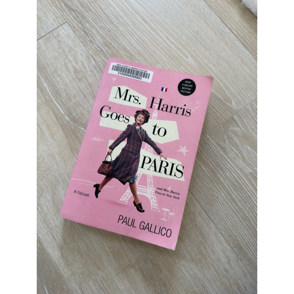 Mrs Harris Goes to Paris & New‎ York Paul Gallico Paperback Movie Tie-In Novel